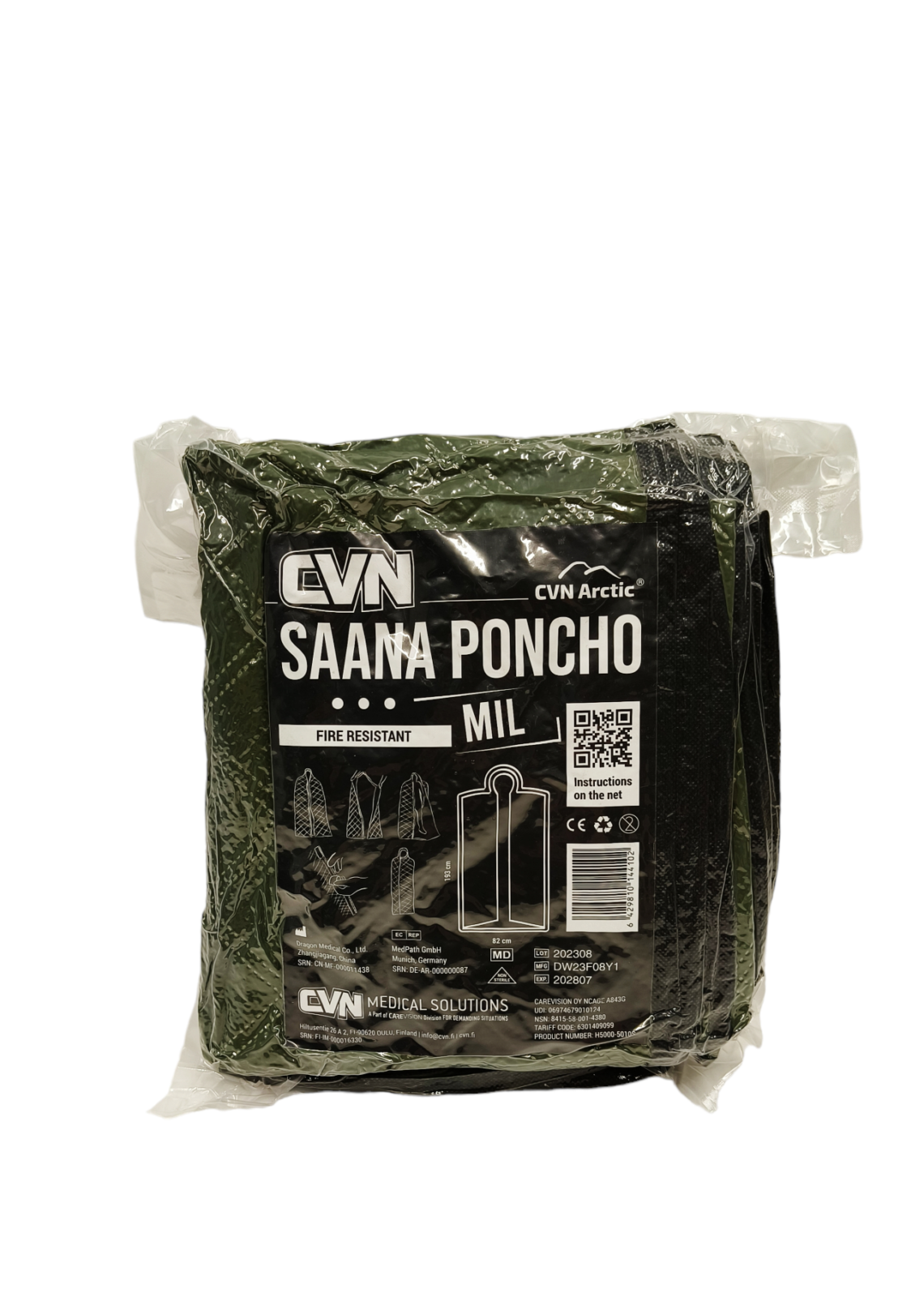 CVN Arctic Saana Poncho - obrazek 4
